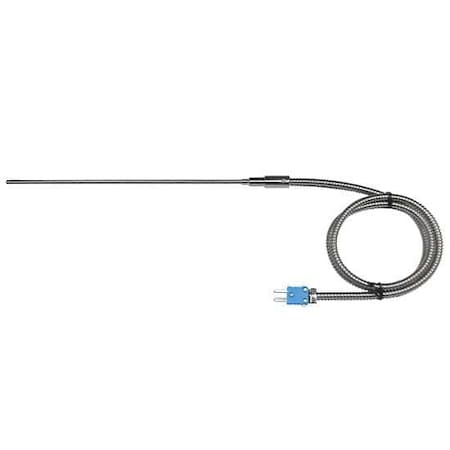 Digi-Sense Type-T Hvy-Dty Ind SS Handle Mini-Conn, 08500-80